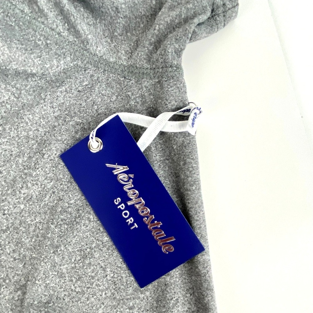 Aeropostale Sport Shirt Women's 3X Gray Stretch Sportswear Active Athletic Top - Picture 6 of 8